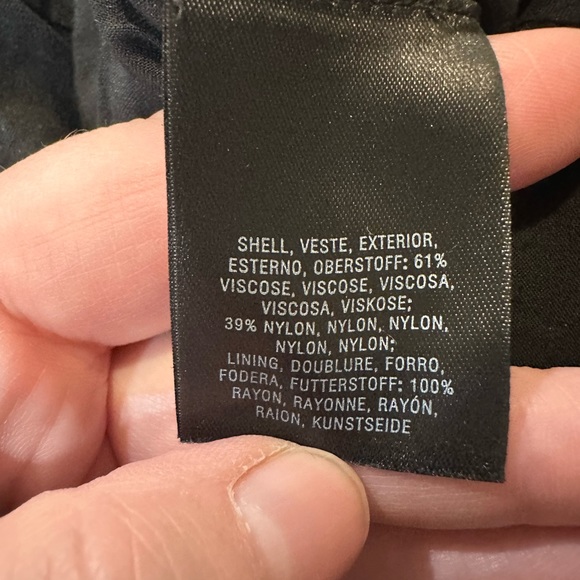 Anthropologie Noir Velvet Burnout Jumpsuit-NWOT-Size 4P - Picture 12 of 12